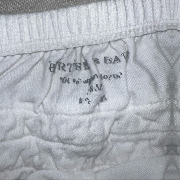 BURT’S BEES White Ruffle Bloomers Baby Size 18 Months. - Picture 5 of 5